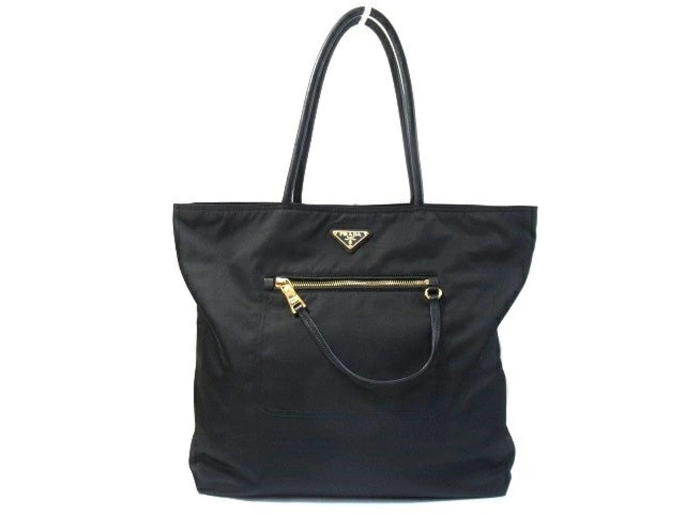 Prada Tessuto Tote Bag Black
